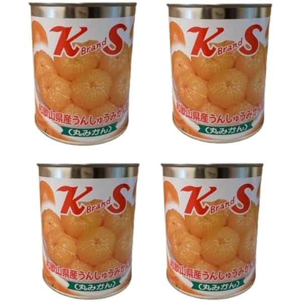 Amazon | 和 歌 山 温 州 みかん 丸みかん缶詰 M1缶（丸みかん12
